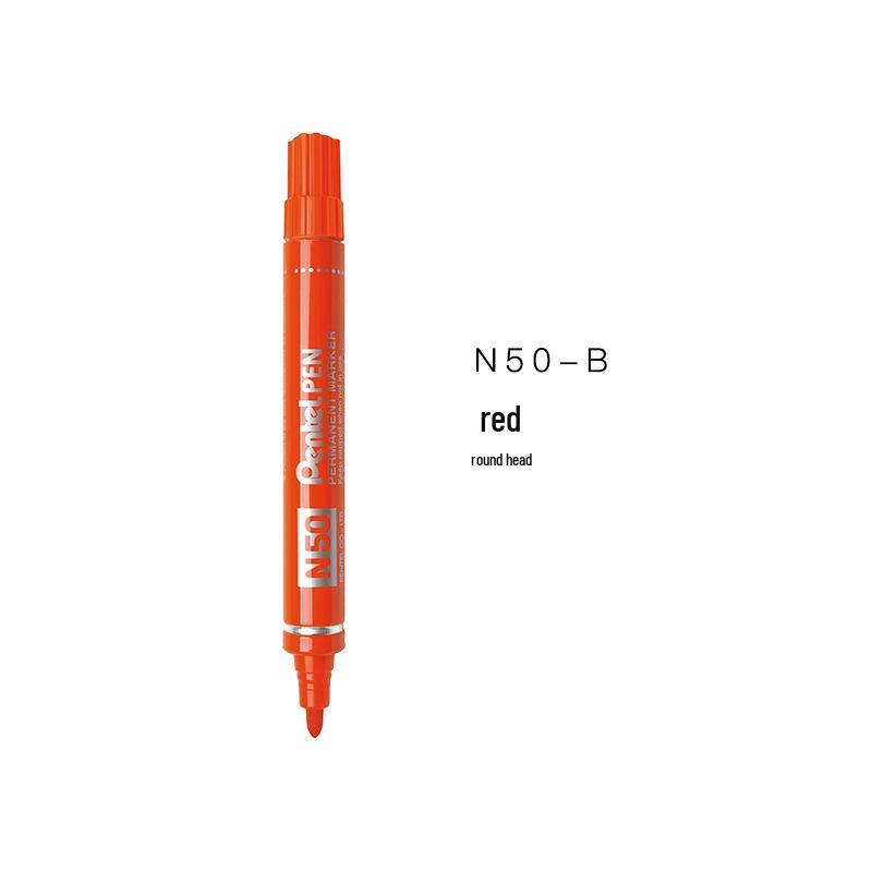 Pentel Quick-Drying Oil-Based Markers: Square-tip N60 & Round-tip N50, Waterproof.