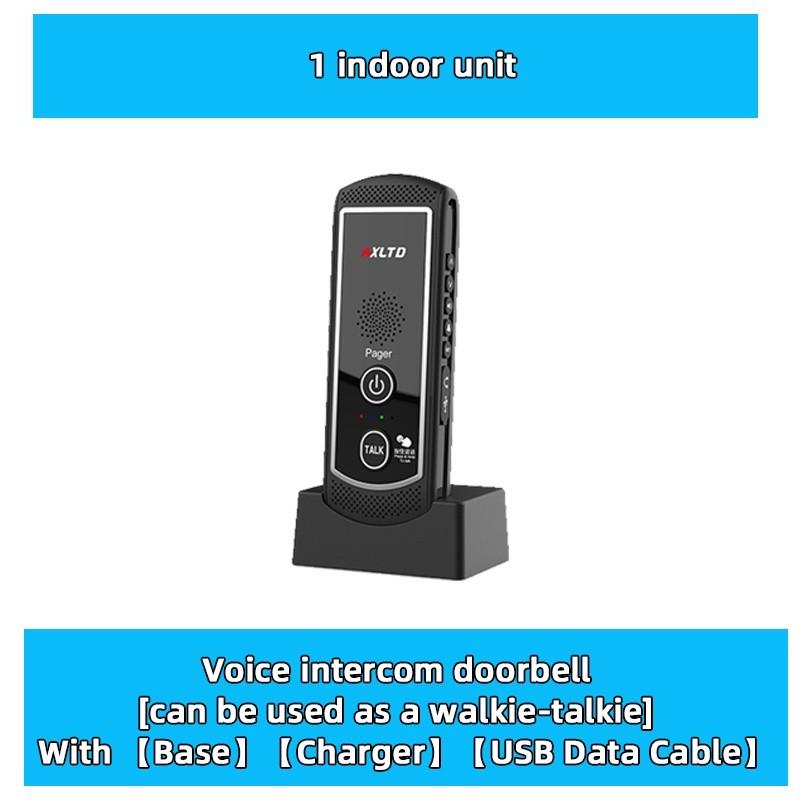1-3 km 16 Channels Range Solar Voice Wireless Doorbell Waterproof Electronic Intercom System Doorbell Home Voice Intercom Device