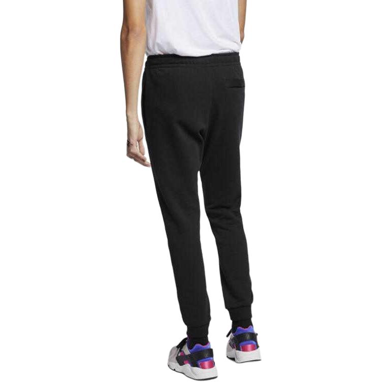 Nike Pantalones de chándal de punto para hombre, negros, ajuste recto moderado, pantalones 804466-010