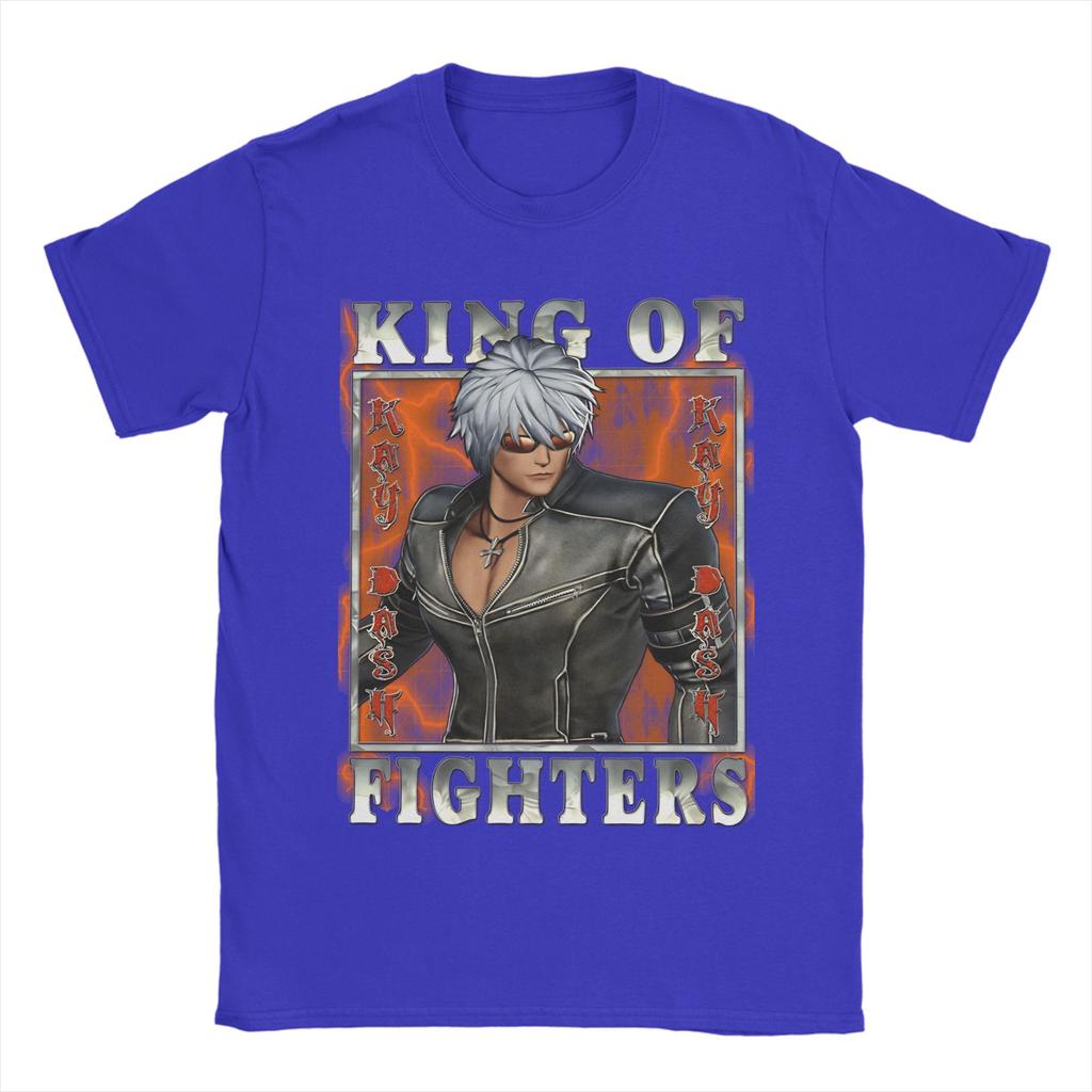 Novelty King of Fighters XV Better Than TShirts Unisex O Neck Pure Cotton T Shirts Short Sleeve Tees Plus Size Clothing