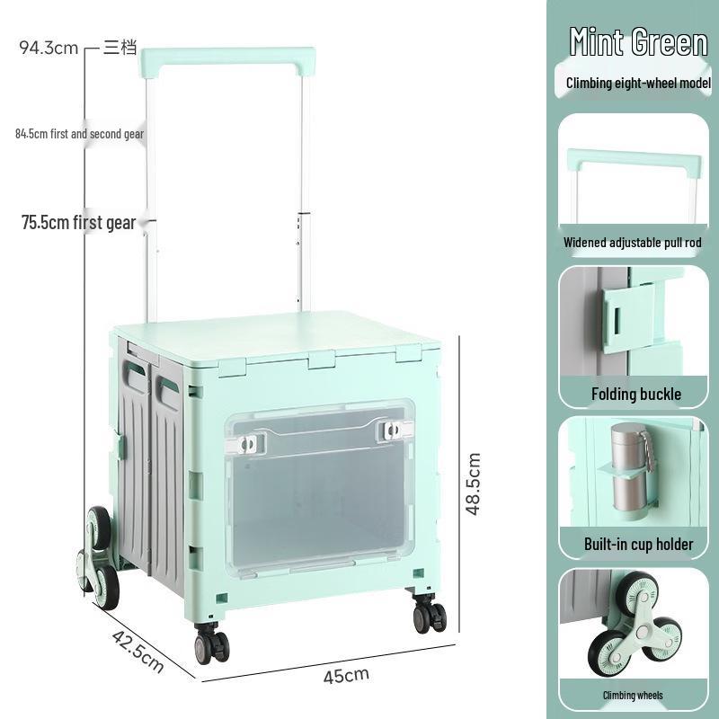DIANA Multi-Purpose Folding Shopping Cart