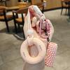 Fun Grip Ring Decompression Key Chain Pendant Couple Bag Car Creative Fitness Gift