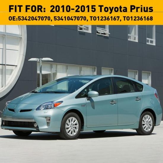 New Set Of 2 Hood Hinges Driver & Passenger Side LH RH For Toyota Prius C Pair