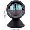 Car Inclinometer Angle Protractor Vehicle Slope Meter Level Meter Angle Tilt Inclinometer External Measuring Tool for Car Trucks