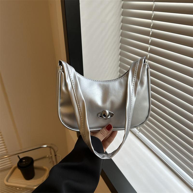 Trendy Commuter Shoulder Bag For Women Urban Chic Small Pu Tote Bag