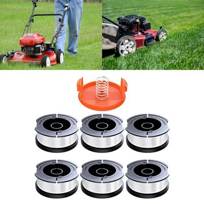 6-pack Grästrimmerspole Ersättning för Parkside Sladdlös Grästrimmer GL280, GL301, GL425, GL430, GL545, GL555