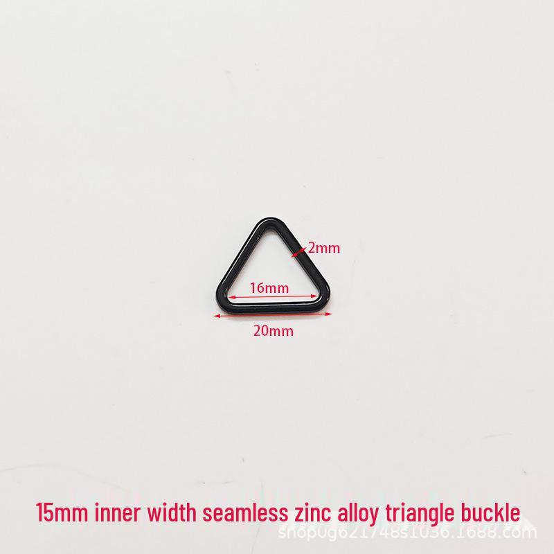 Zinc Alloy Triangular Ring Buckle for Luggage Hardware Accessories