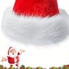 1pcs,Christmas Hat,Santa Claus Hat,Red Velvet,Thickened Christmas Hat,Suitable for New Year's Holiday Party,Christmas Decoration,Red