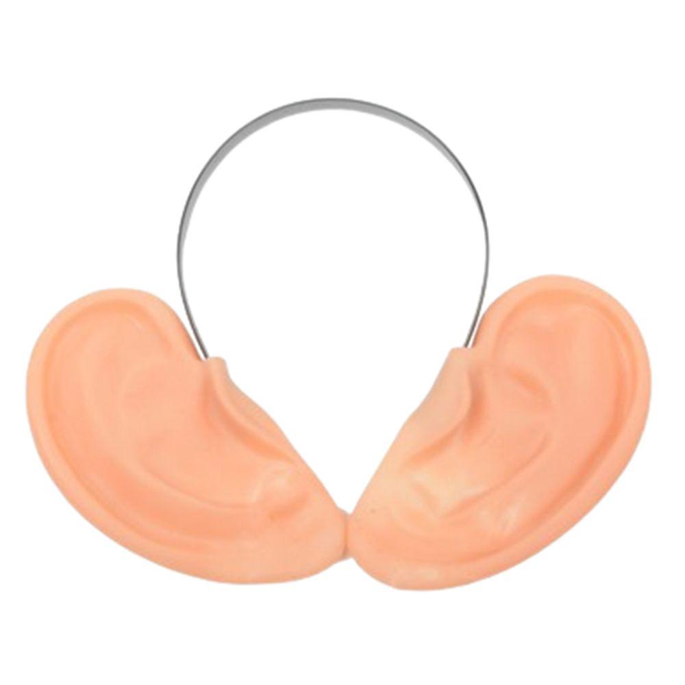 Fake Ear Simulation Ear Hair Hoop Realistic Artificial Ear Model Halloween Hair Band  Party