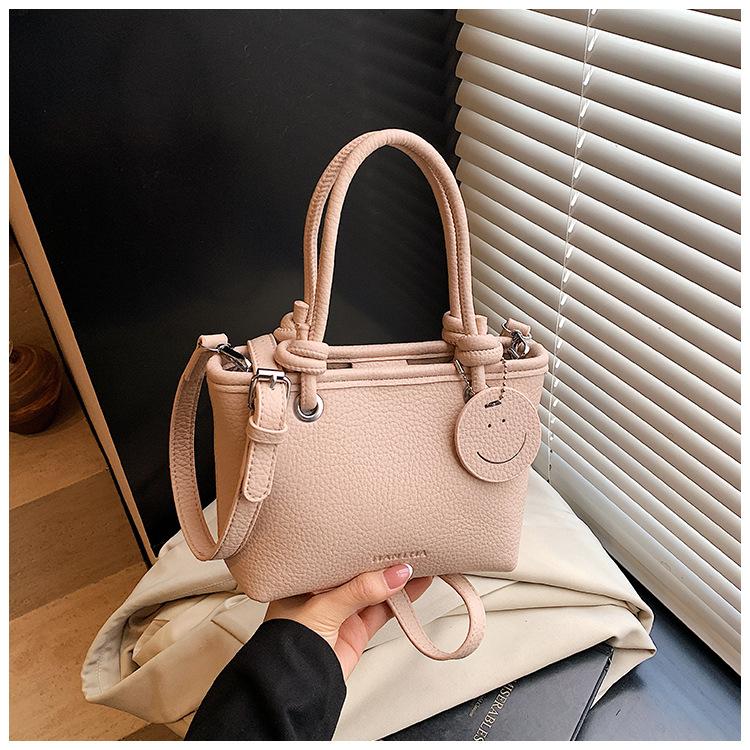 Fashion Small Bag Women's New Handbag Versatile High-quality Texture Portable Messenger Bucket Bag