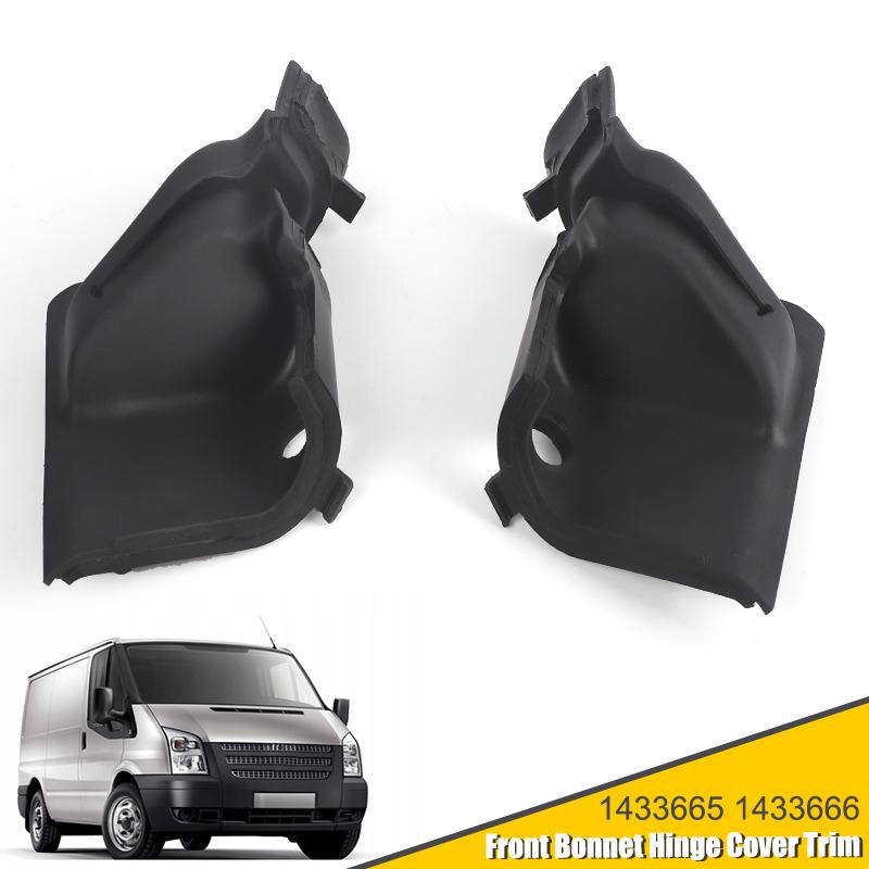 Front Left&Right Bonnet Hinge Cover For Ford Transit MK7 2006 2008 2009 2010 2011 2012 2013 1433665 1433666 Car Accessories
