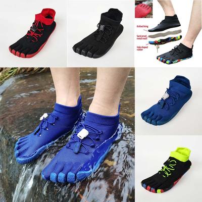 Unisex Split Toe Shoes Men FiveFingers Casual Sneakers Climbing Drainage Shoes Mesh Women Canyoning Quick Drying Water Shoes