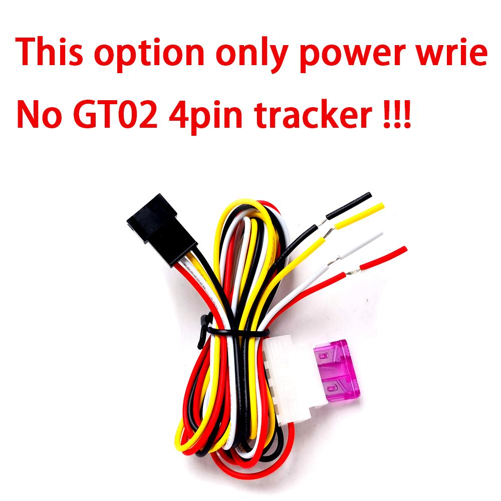 Original DAGPS tracker gt02 4pin motocycle car gps tracker cut off fuel stop engine acc alarm with sleep save battery gprs