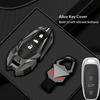 Premium Zinc Alloy Remote Car Key Case Cover Smooth Texture Shockproof for  A4L A6L Q5L A3 Q3 Q2L A5 A8 Q7 Auto Parts
