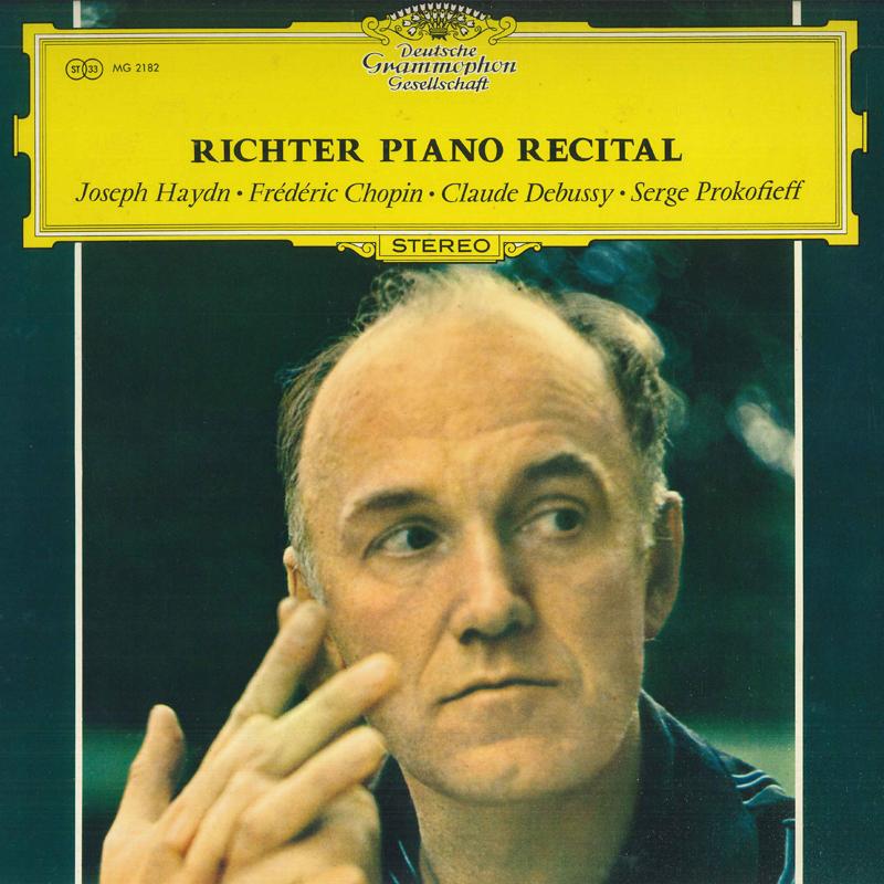 

LP Record SVIATOSLAV RICHTER - Richter Piano Recital MG2182 DEUTSCHE GRAMMO Japan Classical Used