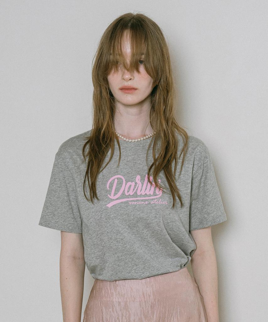 Banwonateullie A3524 Darling T-Shirt_Melange Gray