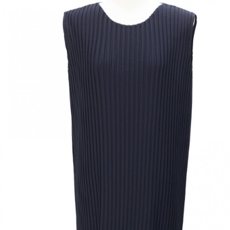 Shiz Madam Sleeveless Pleated Dress 6 Colors N2768