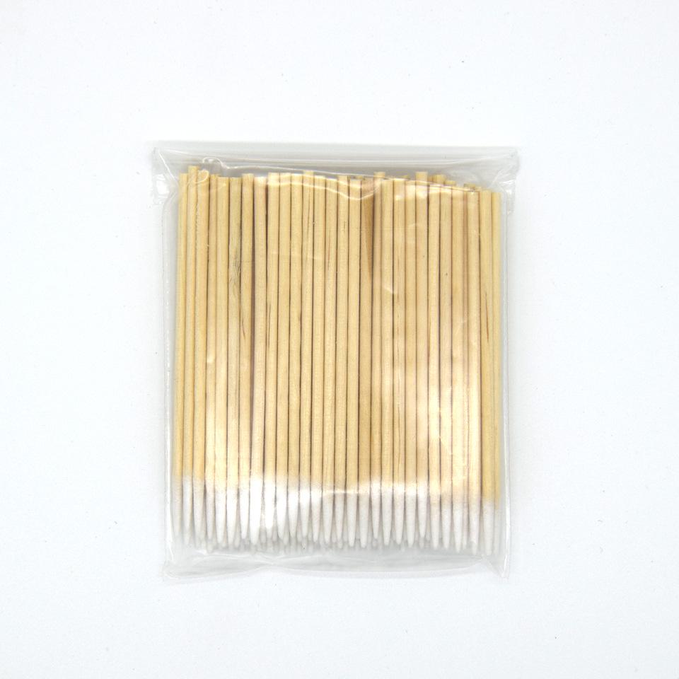 Microblading 7CM Pointed Single-Head Cotton Swabs for Eyebrows and Lip Tattooing