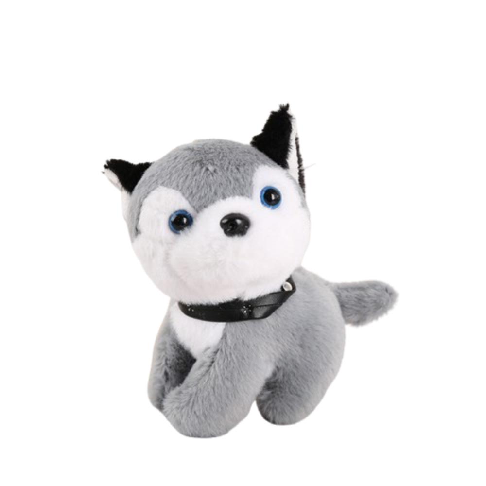 Cute Cartoon Dog Plush Pendant Small Pendant Animal Pendant Simulation Dog Plush Keychain Couple Style B