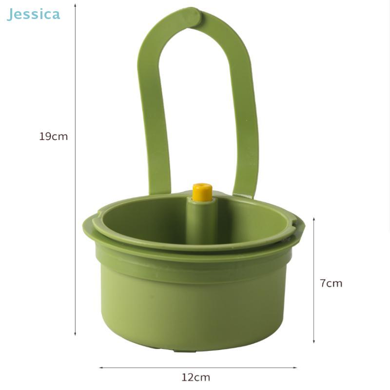 Sink Drain Food Filter Basket - Hanging Kitchen Residue Catcher for Vegetable/Food Scraps