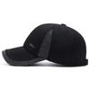 Men's Winter Ear Protection Cotton Hat - Warm, Thickened Baseball Cap for Dad and Elderly