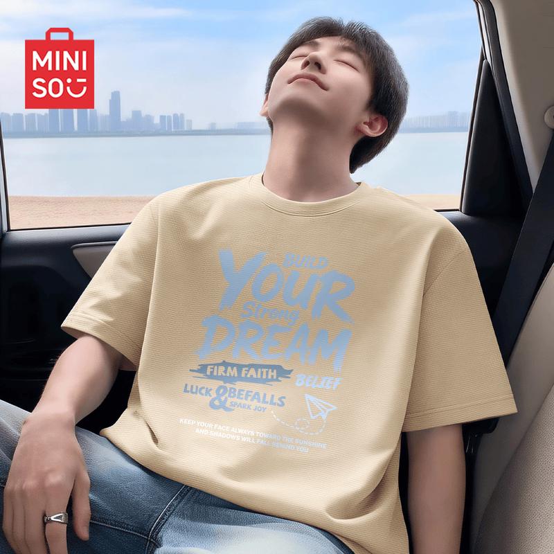 MINISO Men s Ice Silk Quick Dry Sun Protection T-Shirt 2XL