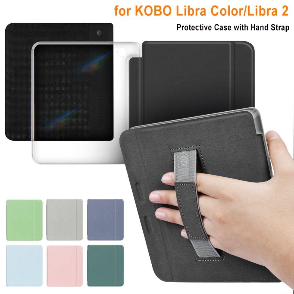 Copertina Intelligente Auto Wake/Sleep Folio da 7 pollici Guscio Protettivo Funda per KOBO Libra Color/2