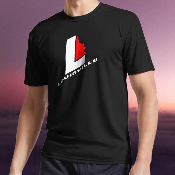New Shirt Louisville Ice Hockey Retro - Active Logo T-Shirt Funny Size S to 5XL M