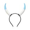 Accesorio para el Cabello con Cuernos Desmontables, Diadema de Cabeza de Carnero para Halloween, Tocado de Diablo para Peinado Gótico, Fiesta de Carnaval, Accesorio de Cosplay para Festival,
