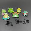 Creative Green Frog Cartoon Brooch - Funny Metal Badge