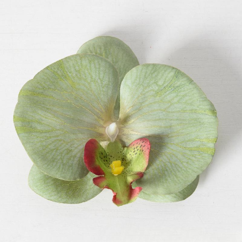 5pcs Simulated Film Butterfly Orchid Flower Head Petals Flower Accessories Headwear Hairclip Handmade Wedding Gift Decoration
