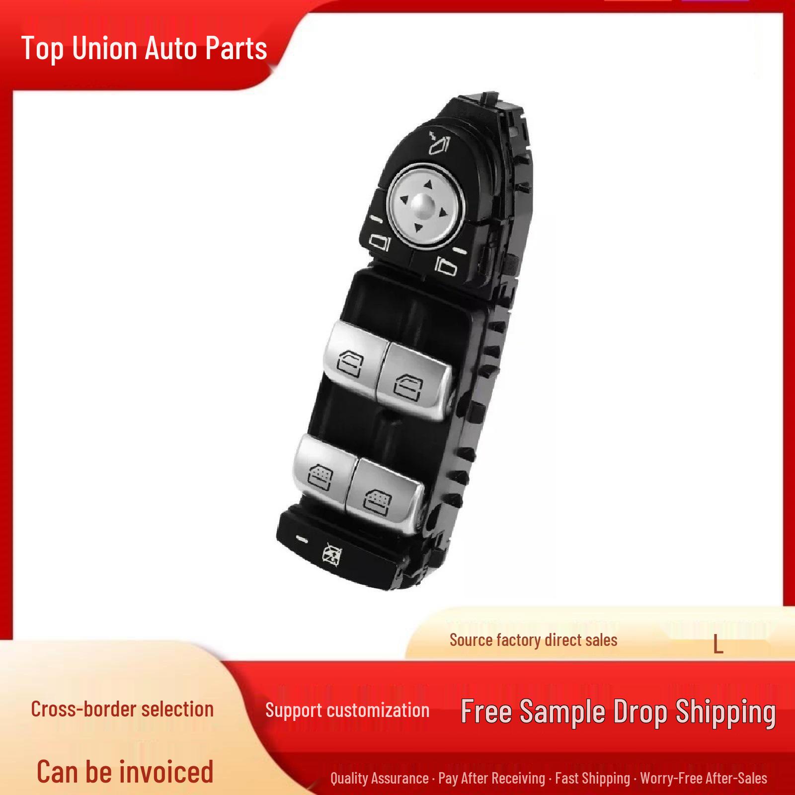 Compatible Mercedes-Benz W222 S-Class Power Master Electric Window Switch A2229052004 Electric без