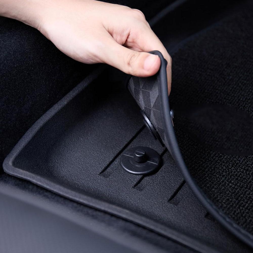 For Tesla Model Y 2025 Juniper Floor Mats Model 3 Highland Customized Double Layer Anti-Slip and All-Weather Protection Model 3