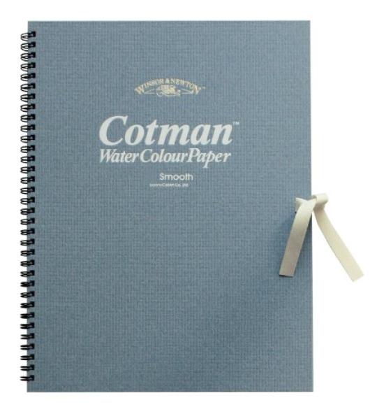 

Windsor Newton Cotman Sketchbook Fine F6 318x410mm & (18 sheets) білий