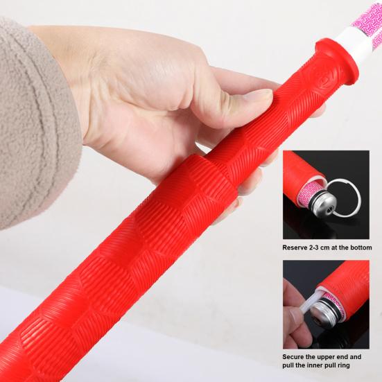 Silicone Fishing Rod Handle Cover Non-slip Lightweight 17-32MM Fishing Pole Grip Handle Protector Sleeve Universal Freshwater Saltwater