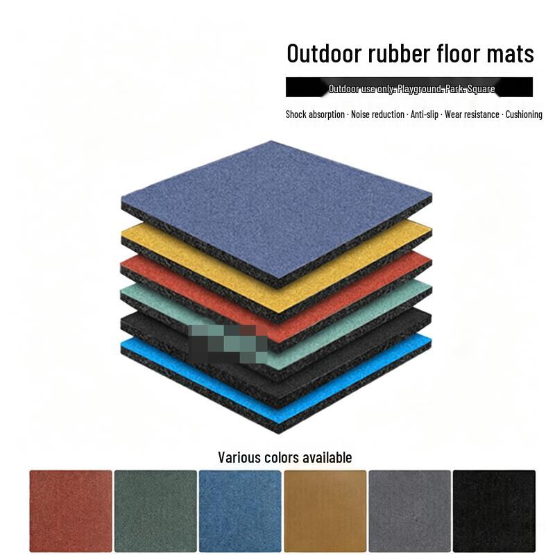 Outdoor Anti-Slip Eco-Friendly Rubber Floor Mat