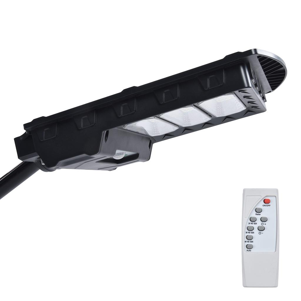 LED Solar Street Light 300W 150LEDs Waterproof Solar Sensor Street Lamp for Outdoor Squares Parks