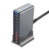 Travel Use 10 Port Charging Block 1000W Charging Adapter Plastic Texture Automatic Power Distribution for Mobile Devices