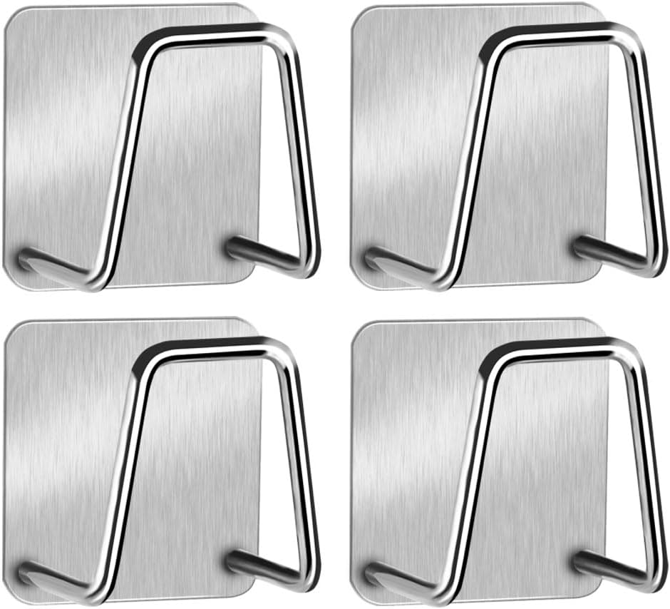 2pcs Stainless Steel Wall-Mounted Kitchen Sink Rack Rust-Proof Waterproof Storage for Cutting Boards Pot Lids Sponge