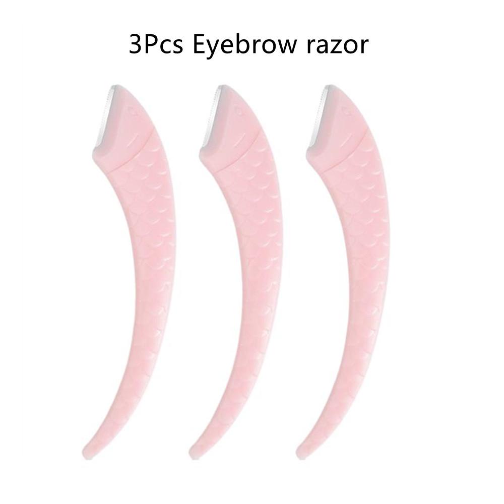 

Нож для обрезки бровей, бритва для лица, ножницы для бровей, расческа для бровей, триммер, скребок, женские профессиональные инструменты для макияжа