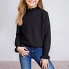 Children's Fashion Casual Cardigan Knitted Long Sleeve  Top