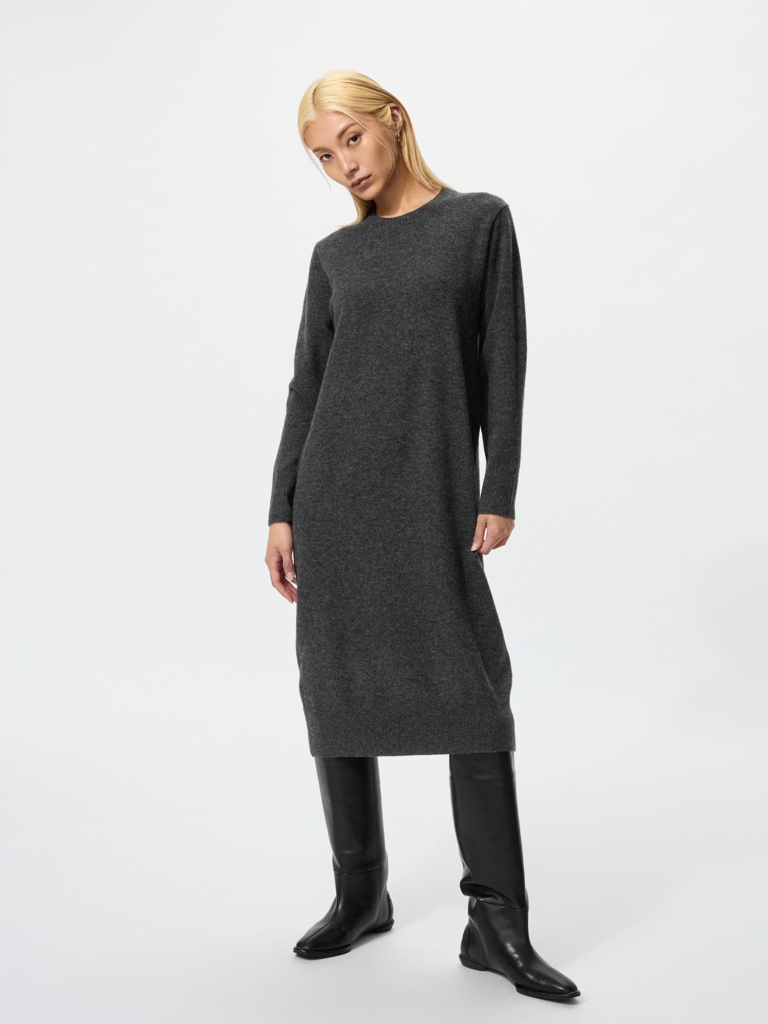 

Платье Uniqlo Soupleyan 08 DARK GRAY/WOMEN XL