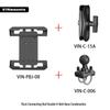 Heavy-Duty Outdoor Tablet Stand with U-bolt Round Tube Mount for 7-14 Inch Tablets