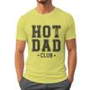 Hot Dad Club T-shirts for Men Summer Short-sleeved Tees Fathers Day Classic Tops Tie-dye Men Clothes Crew Neck Dad Casual Tops