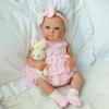 Silicone Doll 18in Realistic Character With Gift For Kids Holiday Play