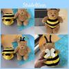 Full Spring Vitality Bumblebee Bear Plush Toy Cute Cartoon Children Doll Gift