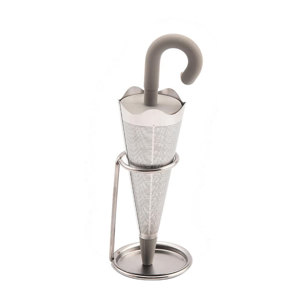 

10pcs Umbrella Shape Tea Infuser for Loose Tea серый
