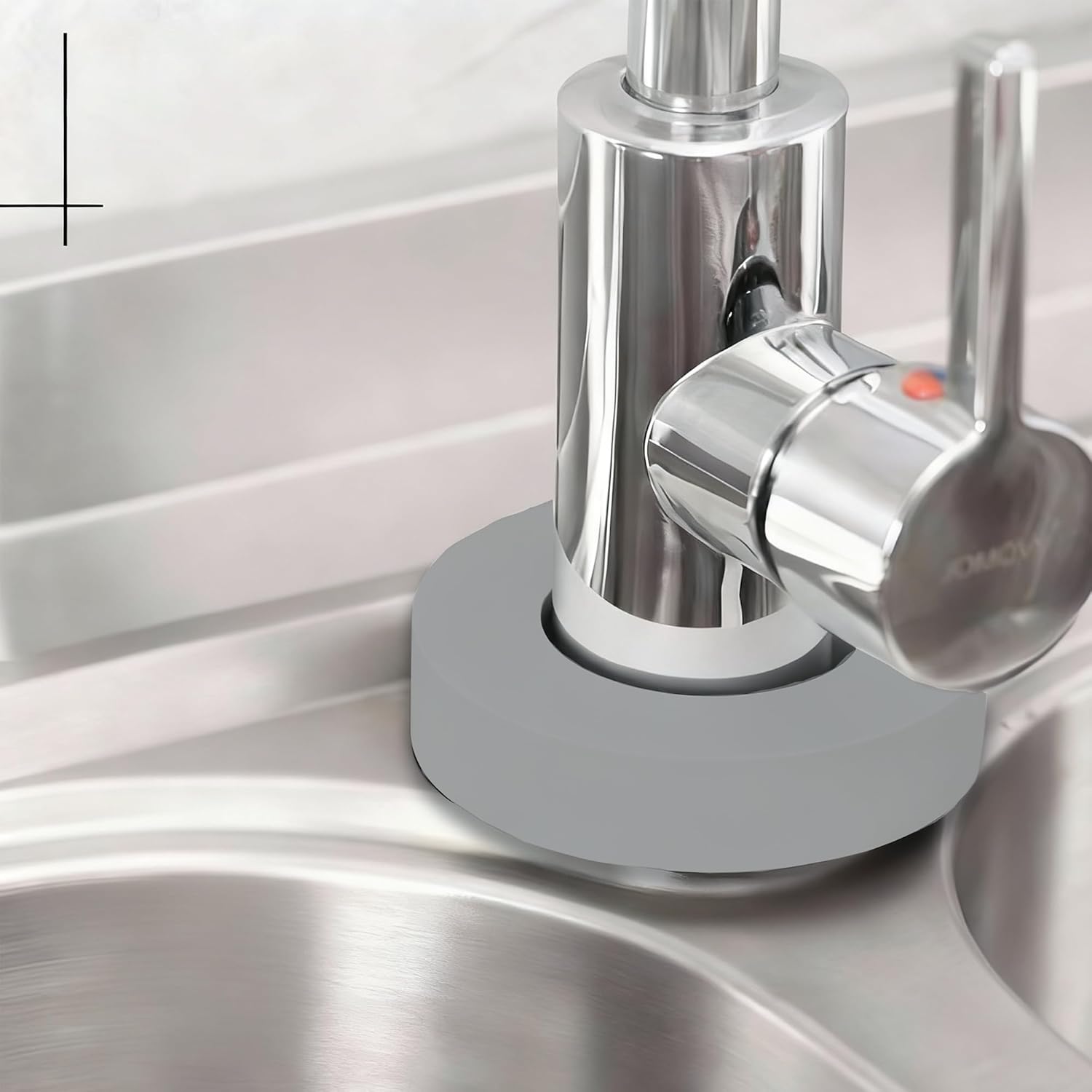 Kitchen Faucet Dry Sponge Protectors - Supplement for Sink Faucet Mat Sink Cover Kitchen Sink Water Splash Guard Kitchen Sink Accessories(Circular