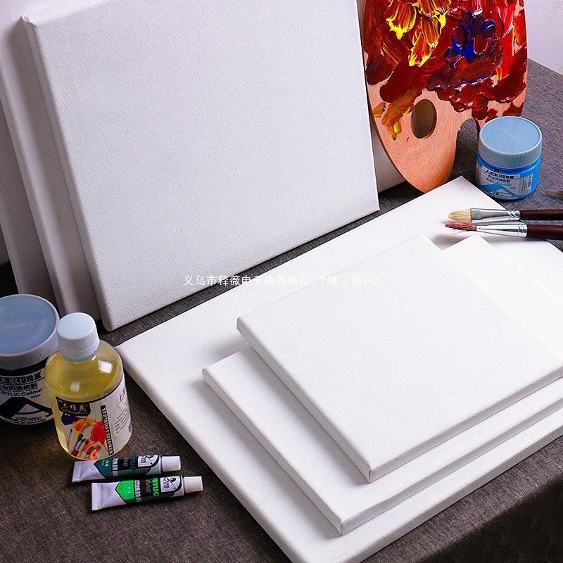 Leerer Leinwandrahmen für Öl- und Acrylmalerei - Baumwoll- und Leinenpanel