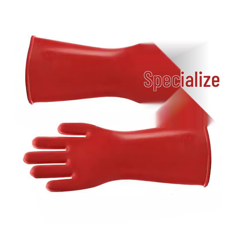 Jucheng 12KV Insulating High Voltage Gloves